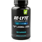 REDMOND Re-Lyte Hydration Support Capsules, 120 Count | Re-Lyte Hydration Support Capsules offer ultra-simple, clean electrolyte replenishment