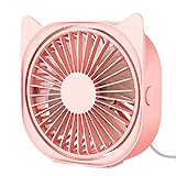 USB Desk Fans Small Quiet - Mini Cute Desk Fan USB