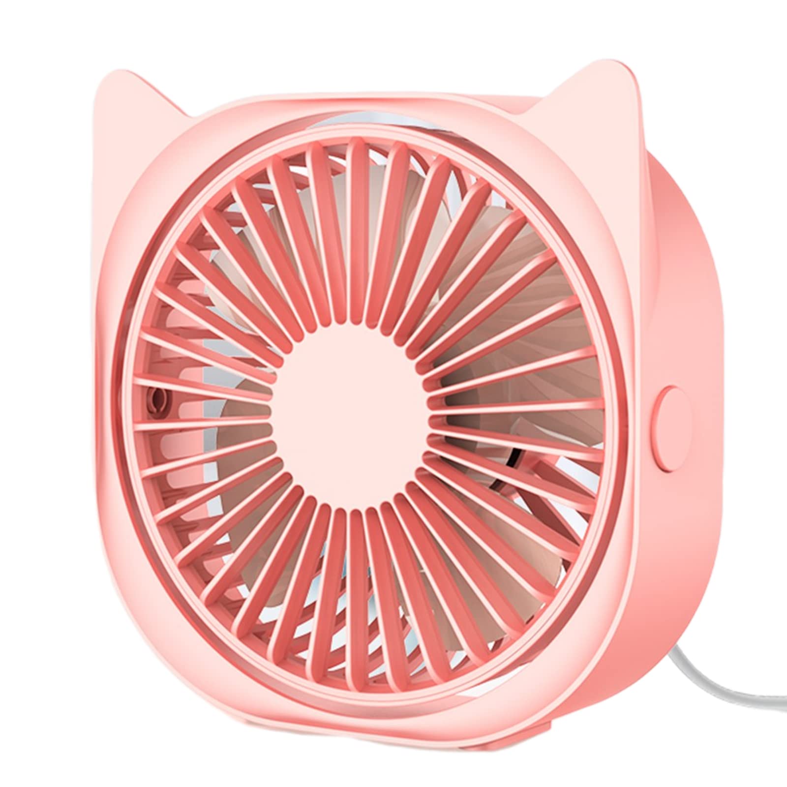 USB Desk Fans Small Quiet - Mini Cute Desk Fan USB