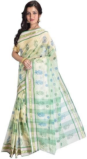Women's Baluchari Pure Cotton Saree