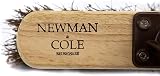Newman and Cole 12 inch Wooden Broom Head with Stiff Natural Bassine Bristles view 4