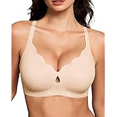 Gailife Bras for Women No Underwire Jelly Bras Wave Wireless Bras Seamless Full Coverage Bralettes Everyday Bras