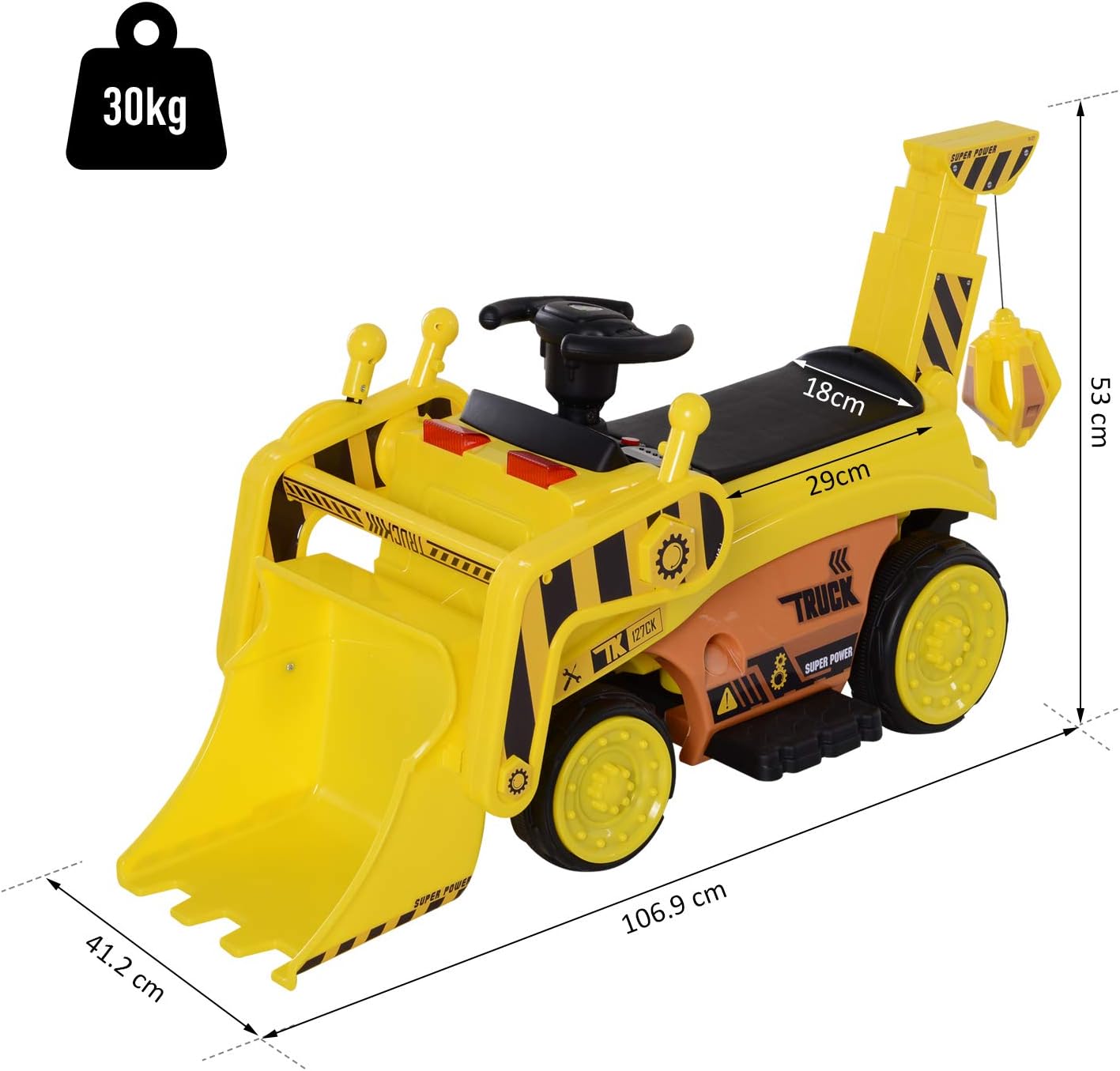 argos digger ride on