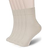 FGZ Women Thin Cotton Socks Soft Cozy Socks Cute Ankle Crew Socks 5 Pairs