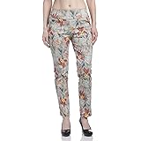 time and tru women's skinny zip back ponte pant