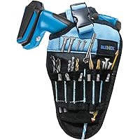 Magnetic Wristband, BLENDX Men Gifts Tool with Strong Magnets for Holding Screws, Nails, Drill Bits Cool Tools for Christmas Day Gift for Him, Men, Husband, Dad, Guys, DIY-er (Drill Holster)