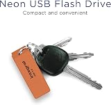Integral 128GB Neon Orange USB 3.2 Gen 1 Flash Drive view 5