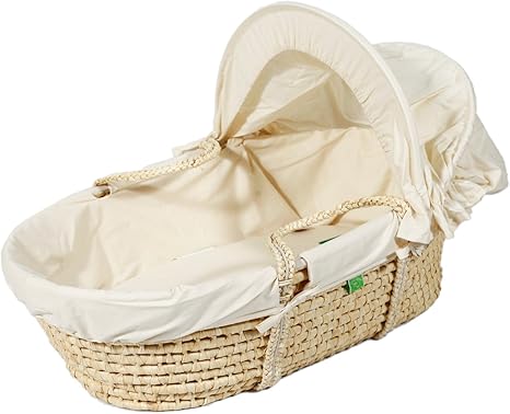 moses basket stand little green sheep