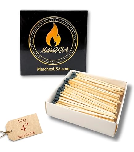 matches for cigarettes Amazon.com: HomArt Matches