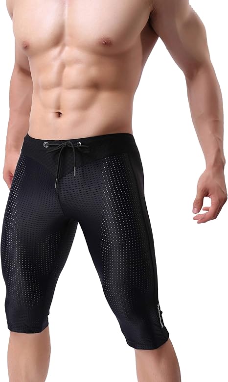 mens tight yoga shorts