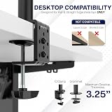 VIVO STAND-V002 Dual Monitor Desk Mount Heavy Duty 30 inch 10 kg each view 6