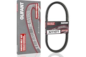 OLIFANT 3211077 Drive Belt for Polaris Sportsman 500 335 400 450 Scrambler 500 Ranger 500 Magnum Trail Blazer Trail Boss Big Boss Worker Xpress Xplorer Hawkeye 250 300 325 330 350 400 500 3211048 20G4022