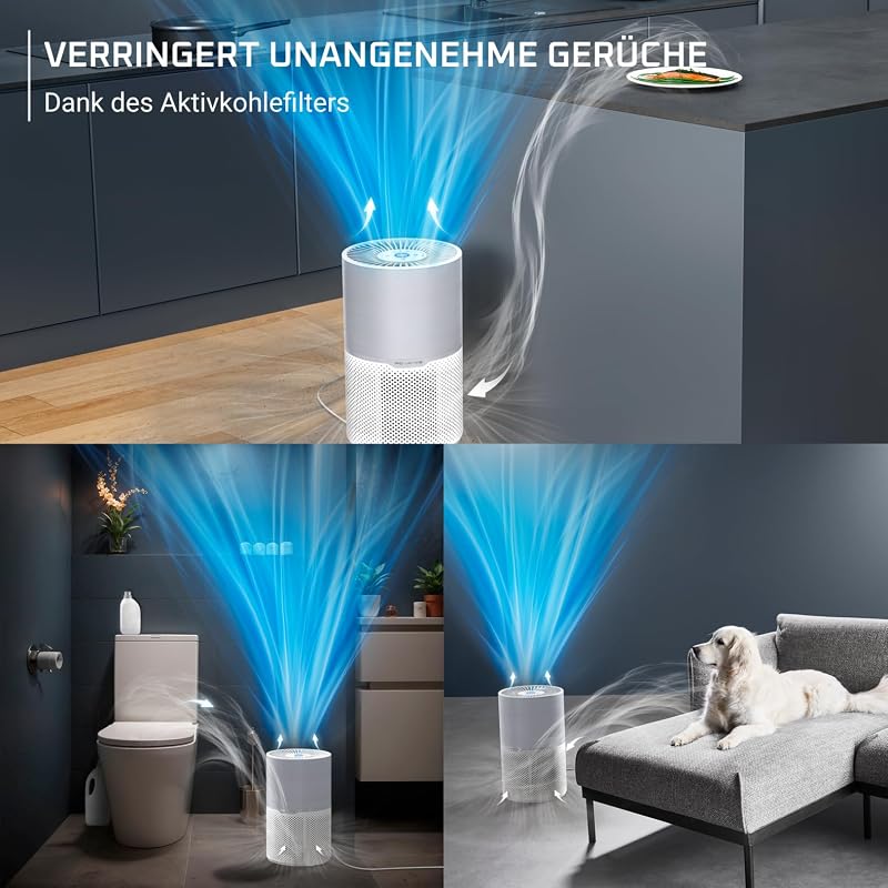 Pure Air Compact Luftreiniger, hocheffiziente Luftreinigung