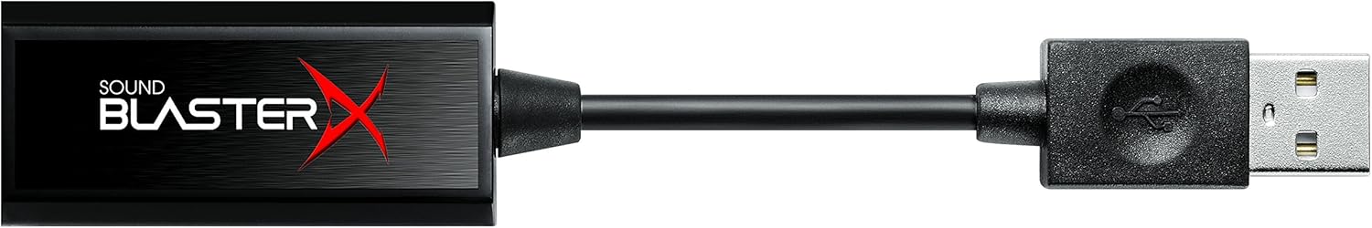 Amazon Com Creative Sound Blasterx G1 7 1 Portable Hd Gaming Usb Dac And Sound Card 70sb Computers Accessories