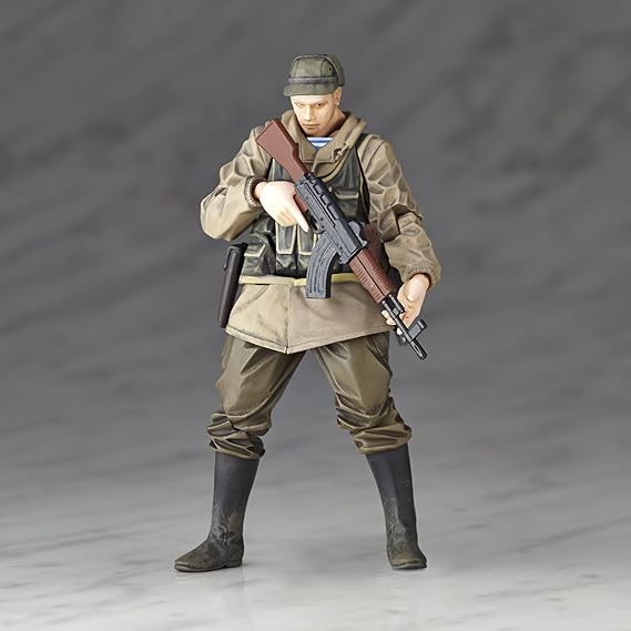 Kaiyodo Metal Gear Solid V The Phantom Pain Rmex 002 Soviet Soldier Action Figure Amazon Co Uk Toys Games