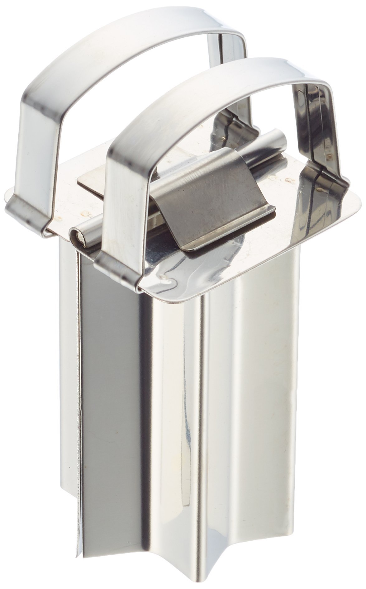 Staedter Foldable Cinnamon Star Professional Cookie Cutter, Silver, 4 cm — image 1