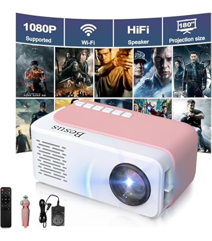 Amazon.com: Mini LED Projector,Mini Portable Private Home Theater