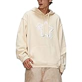 Zanivoka Womens Mens Hoodies Oversized Star Y2k Hoodie Acid Wash Sweatshirts Graphic Vintage Sweatshirt Streetwear Couple