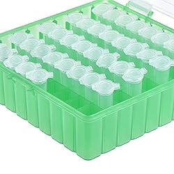 uxcell Centrifuge Tube Freezer Storage Box 100