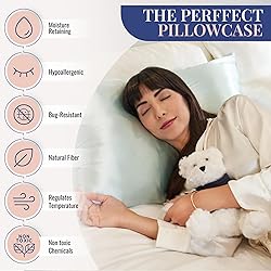 Blissy Silk Pillowcase - 100% Pure Mulberry Silk