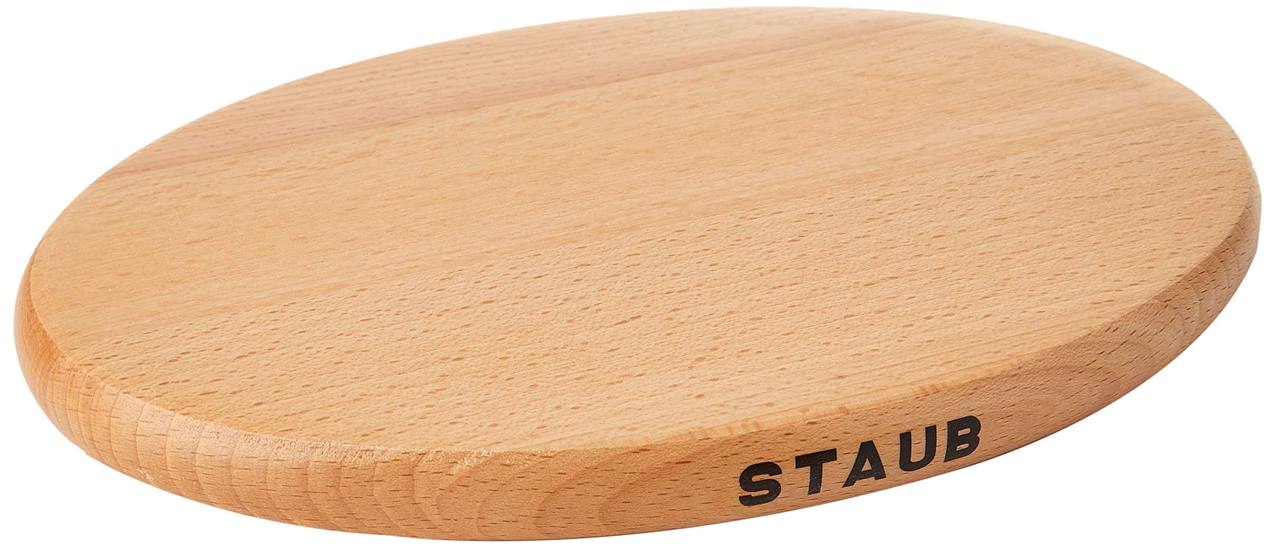 STAUB 40509-349-0 Oval Magnetic Trivet, 21 cm x 15 cm, Brown