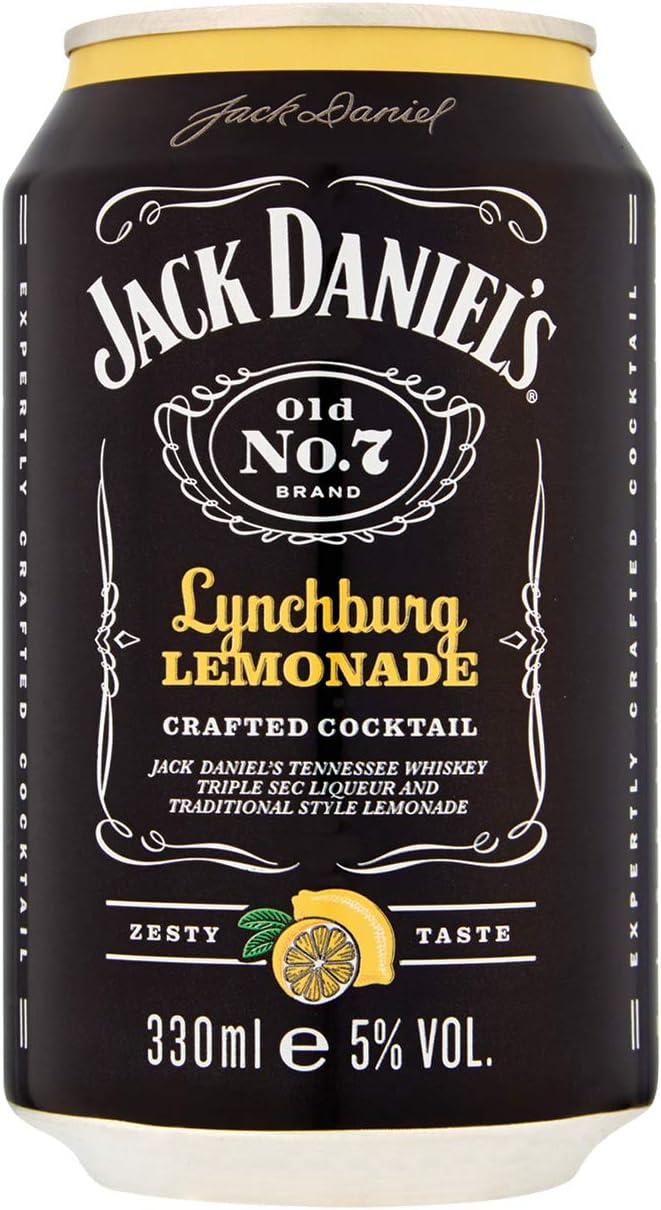 Jack Daniels Tennessee Whiskey Und Lynchburg Lemonade Dose 5 Cans 330 Ml 12 Stuck Amazon De Bier Wein Spirituosen
