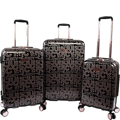 Juicy couture black suitcase Clearance