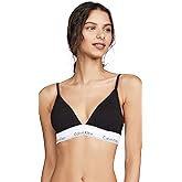 Calvin Klein Women's Modern Cotton Lightly Lined Triangle Wireless Bralette