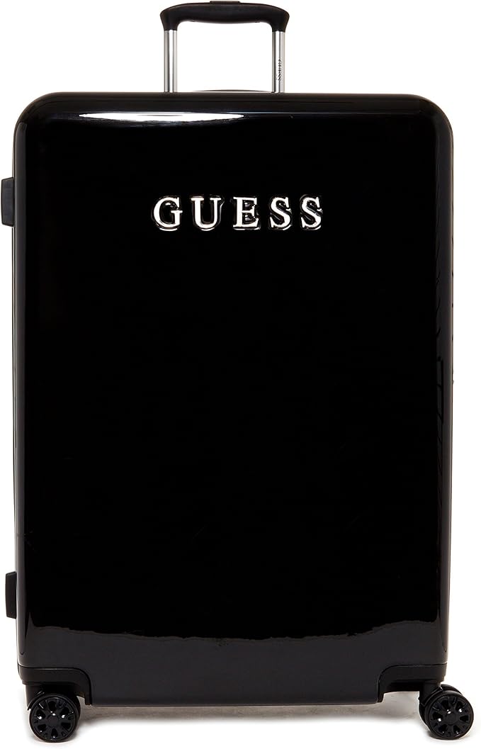 guess black suitcase