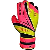 Vizari Avio F.P. Soccer Goalkeeper Goalie Gloves - Superior Grip, All Skill Levels - Non-Slip Receiver Gloves for Kids and Adults