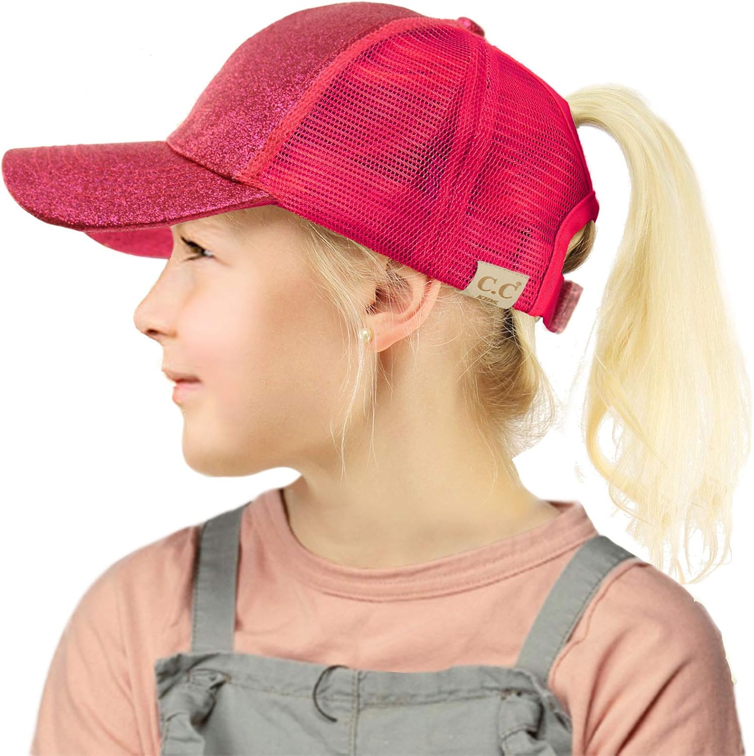 girl with baseball cap