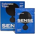 Sense Delay Wipes - Individually Wrapped Endurance Wipes for Men - Portable & Convenient Men Desensitizing Wipe with Benzocaine for Increased Stamina, Performance, and Last Longer (6 Pack)