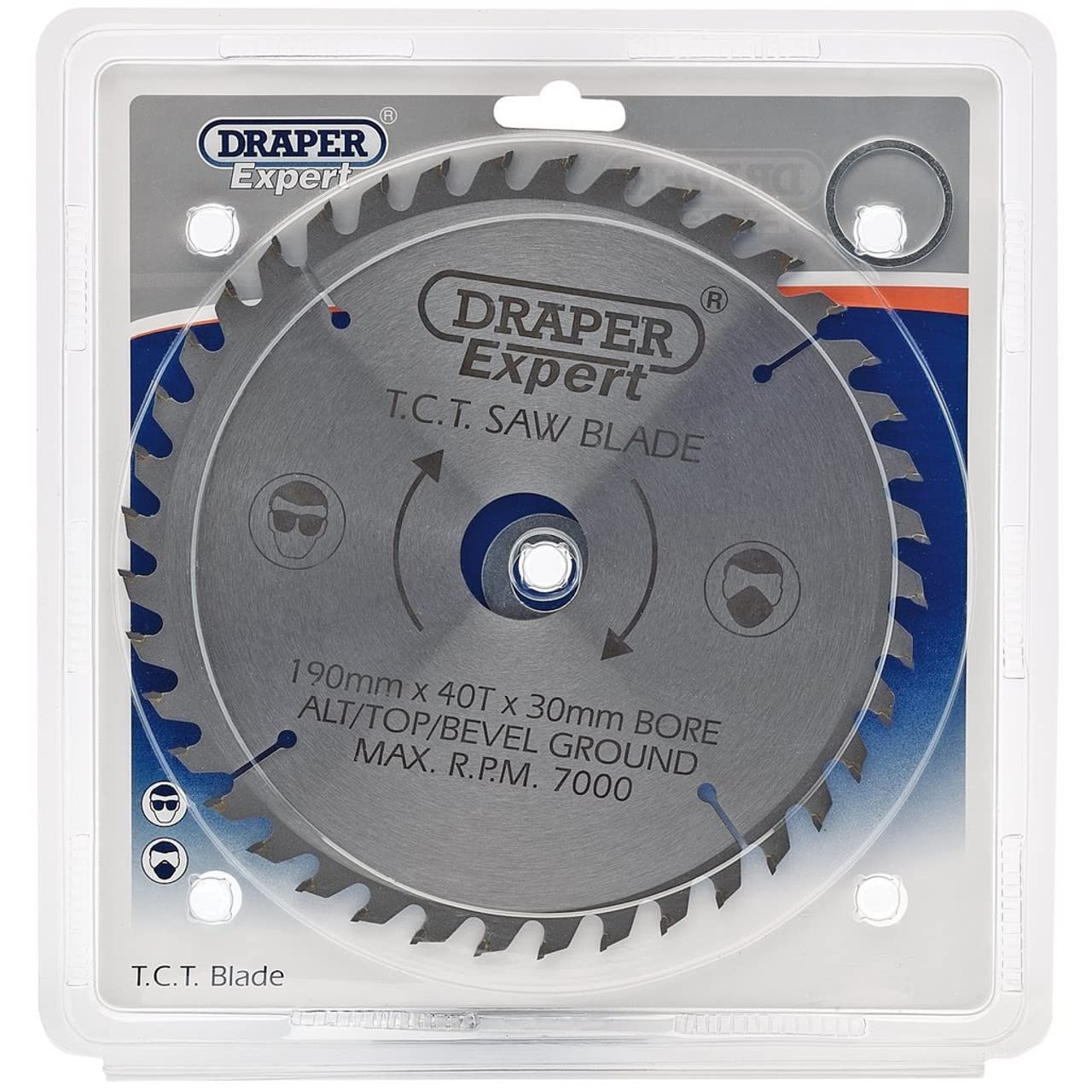 Draper 09475 TCT Saw Blade 190 x 30mm 40-Tooth