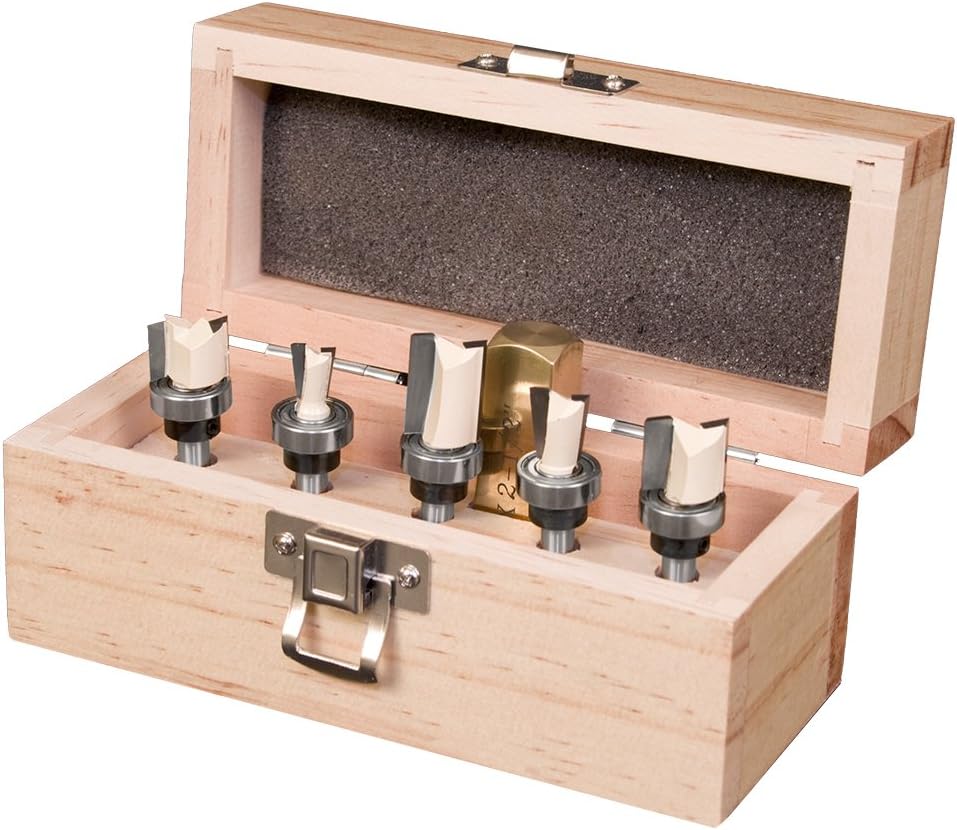 Dovetail Jig Router Bit Set By Peachtree Woodworking PW3437 Amazon.ca