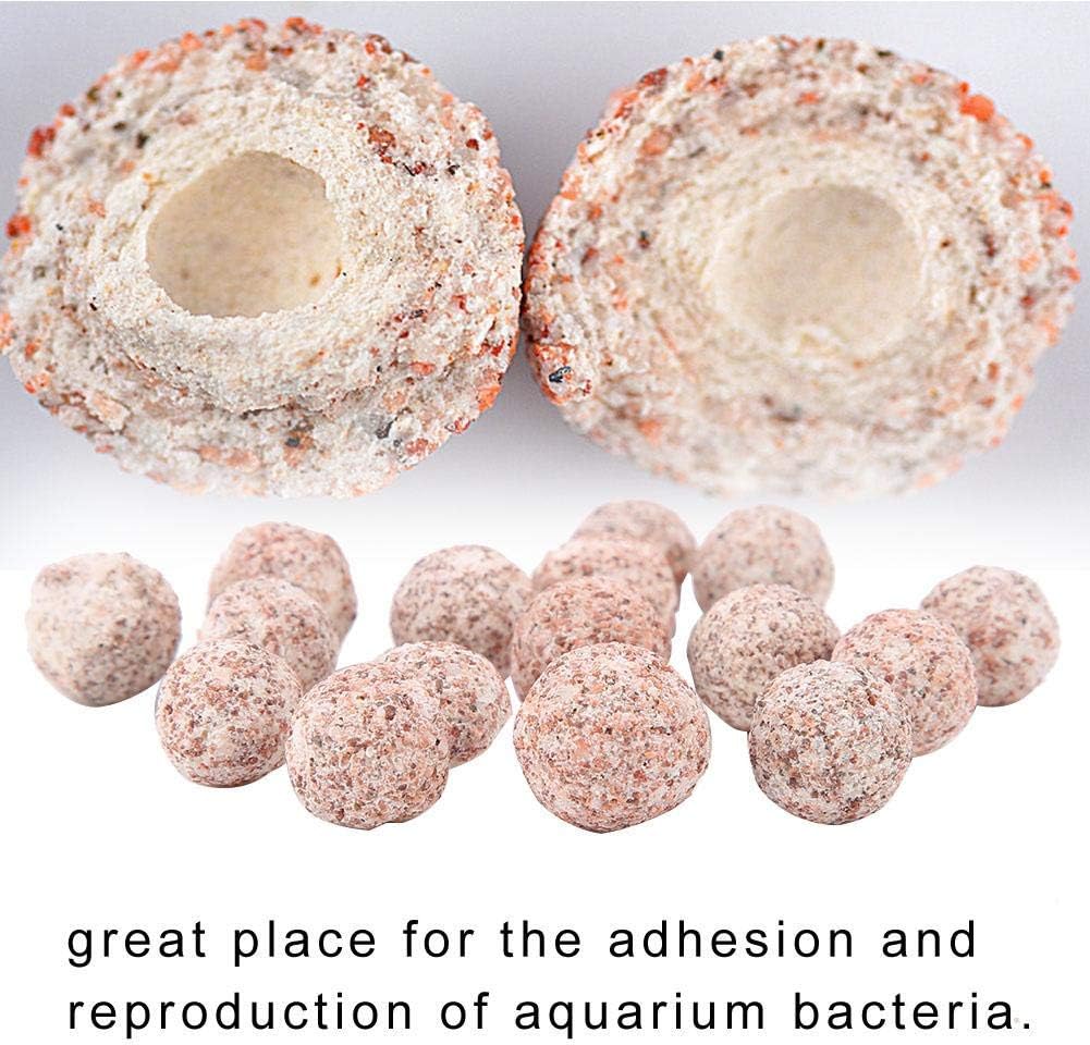 Amazon 水槽用ろ過材 水槽用フィルター バイオボール 水槽 濾過材 ボール 生化学的ボール フィッシュタンクフィルター 再利用可能 コンパクト 水槽 濾過 ろ過 観賞魚 熱帯魚 金魚 飼育に Xuuyuu フィルター 通販