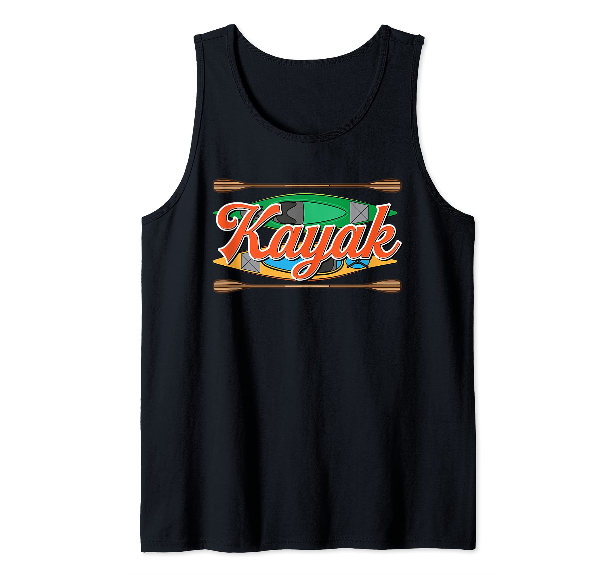Kayak Gift Kayaking And Paddling Tank Top