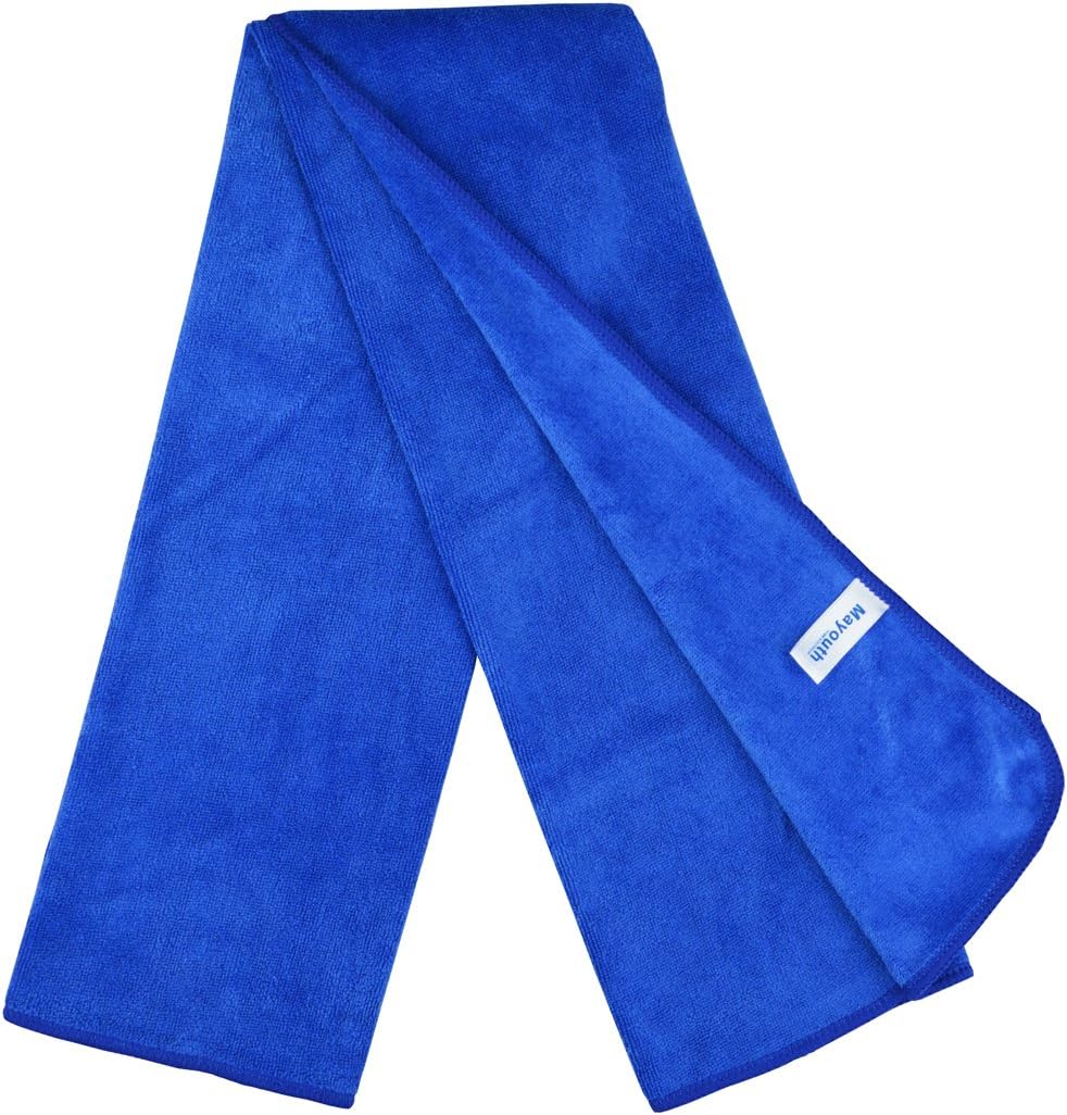 MAYOUTH Microfiber Sports Towels Fast Drying & Absorbent Gym Towel Workout Sweat Towels for Gym Fitness,Yoga - Image 3