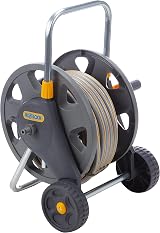 Hozelock Cart Reel 20m with Rewind Handle, 1 Piece, Assembled 2432R0000 view 2