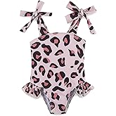 Toddler Baby Girls Swimsuit Infant Beach One-Piece Swimwear Bathing Suit 3M-7T
