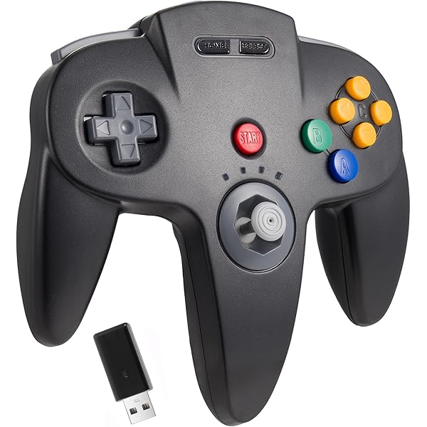 Amazon.com: KIWITATA Wireless N64 Controller for Switch Games, 2.4