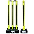 Thrifty Sports® Cricket Stumps Set - 4 Stumps + 2 Bails + 2 Stand Full Size 30/32" (ST WSF + 1F)
