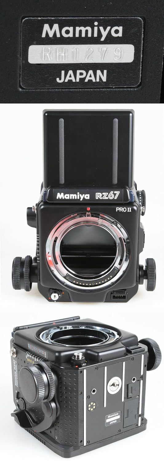 Amazon.com : MAMIYA RZ67 PRO II BODY ONLY WITH MANUAL & ORIGINAL BOX :  Camera & Photo
