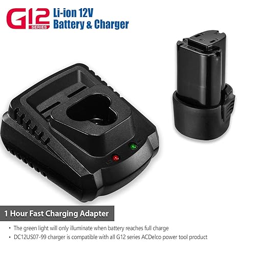 ACDelco ARW1218-3P G12 Series 12V Li-ion Cordless 3/8” 40 ft-lbs