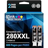 E-Z Ink (TM Compatible Ink Cartridge Replacement for Canon PGI-280XXL PGI 280 XXL Compatible with PIXMA TR7520 TR8520 TS6120 