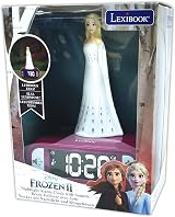 Lexibook Frozen Elsa Nightlight Alarm Clock LCD Backlit Snooze Purple RL800FZ view 5