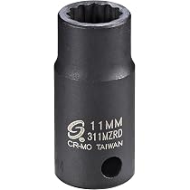 thumbnail image 2 of Sunex 3358, 3/8 Inch Drive Metric Standard Impact Socket Set, 13 Pieces... 2 of 14