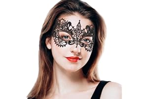 Takmor Lace Masquerade Mask for Women, costume mask lace mask for masquerade party for Costume Venetian Valentine's Day