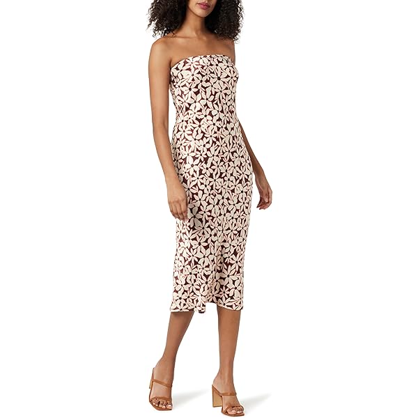 slim fit dress slacks Scoop Neck Chiffon Flutter Sleeve Embroidered A-Line Dress Missy / 12 / Shell main image 0