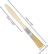 Kurtzy 36pk Chip Paint Brushes 0.5 Inch Wooden Handle for Paint Stains Varnish view 2