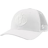 ZHATS NBA Unisex-Adult NBA Officially Licensed Adjustable Snapback Hat Dakota Echo White